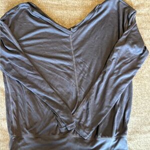 Prana Orona long sleeve shirt Womens size XS Navy Blue